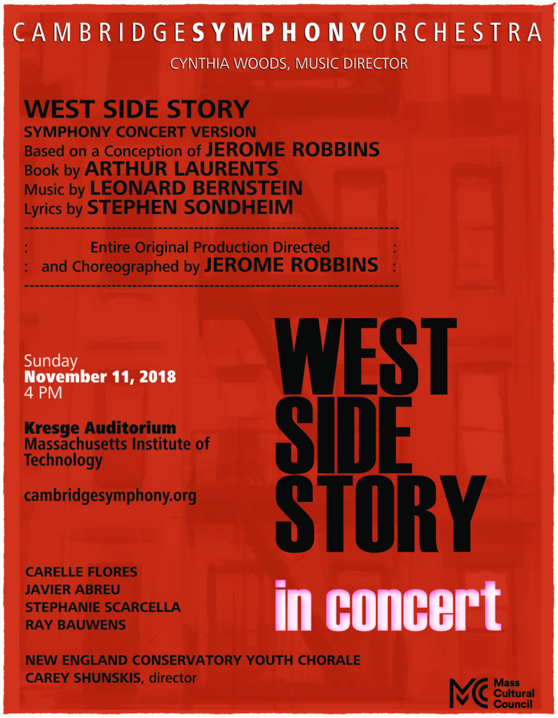 Cambridge Symphony Orchestra: West Side Story